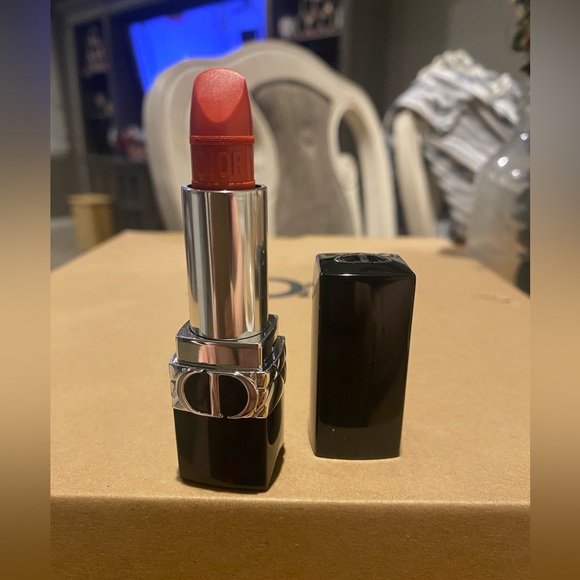 NWOB DIOR ROUGE SILKY CORAL SATIN - Picture 2 of 4